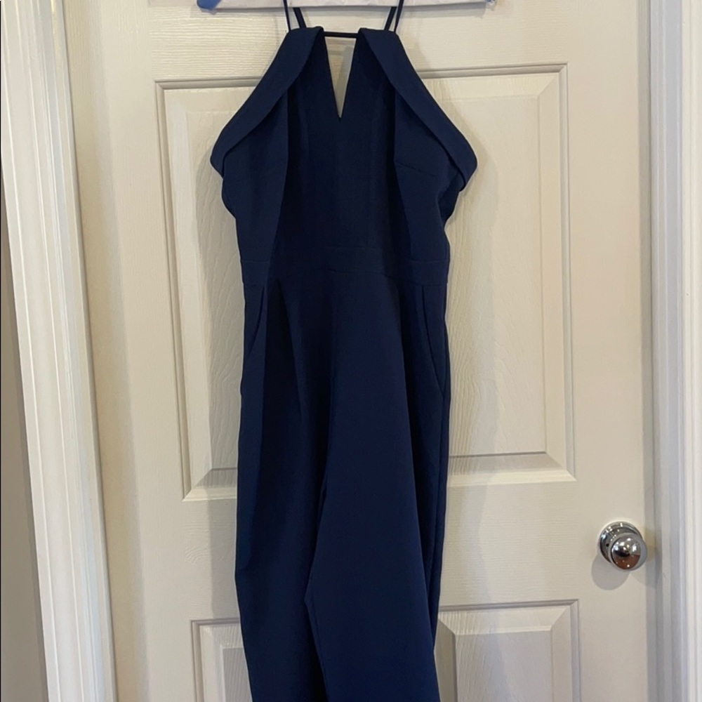 Adelyn Rae Navy jumpsuit size medium